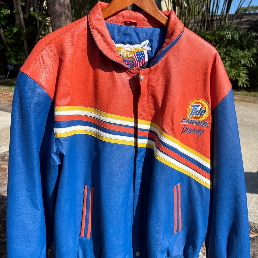 Tide Racing Leather Jacket